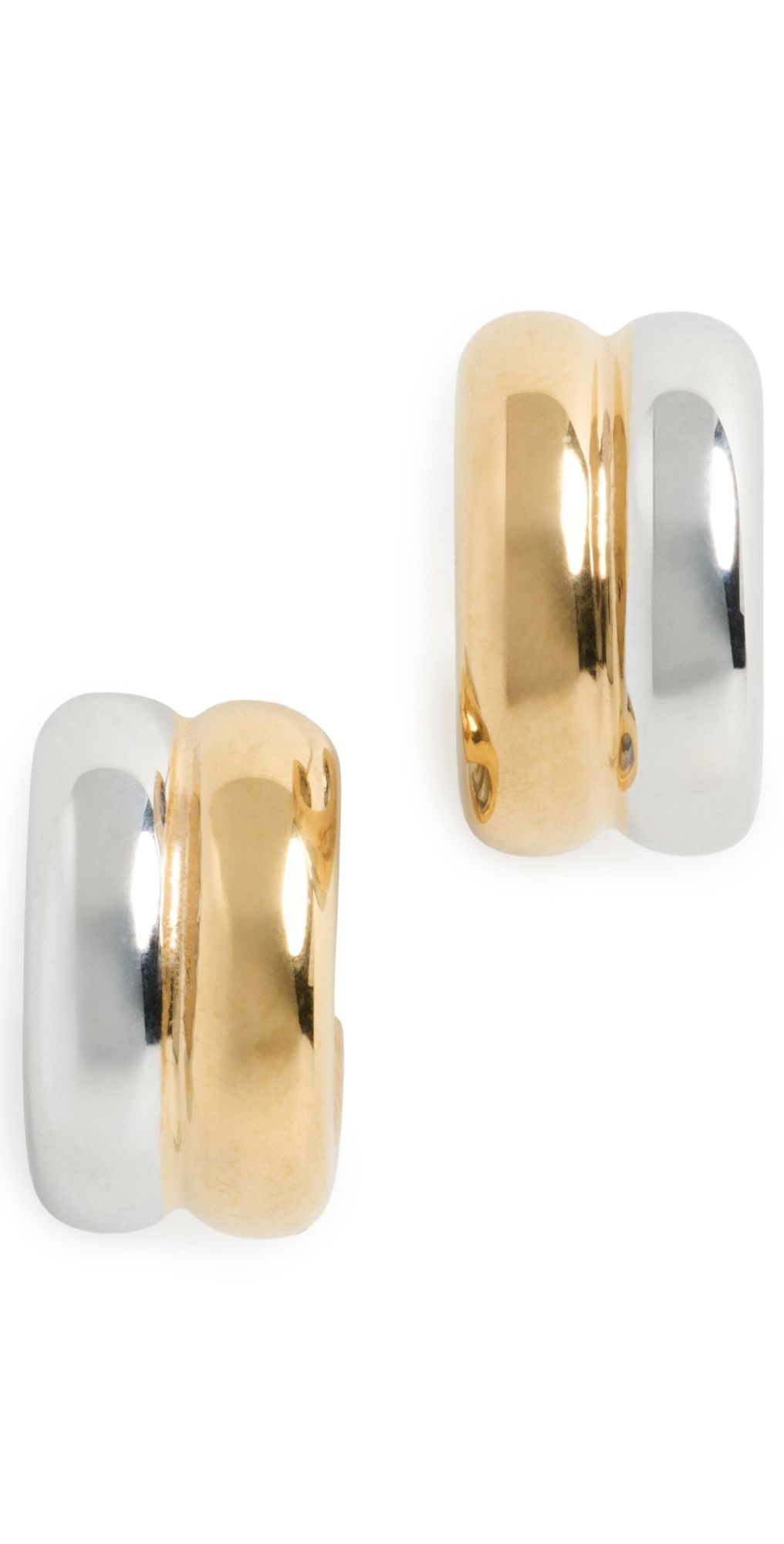 Heaven Mayhem Wes Hoops Gold/Silver One Size