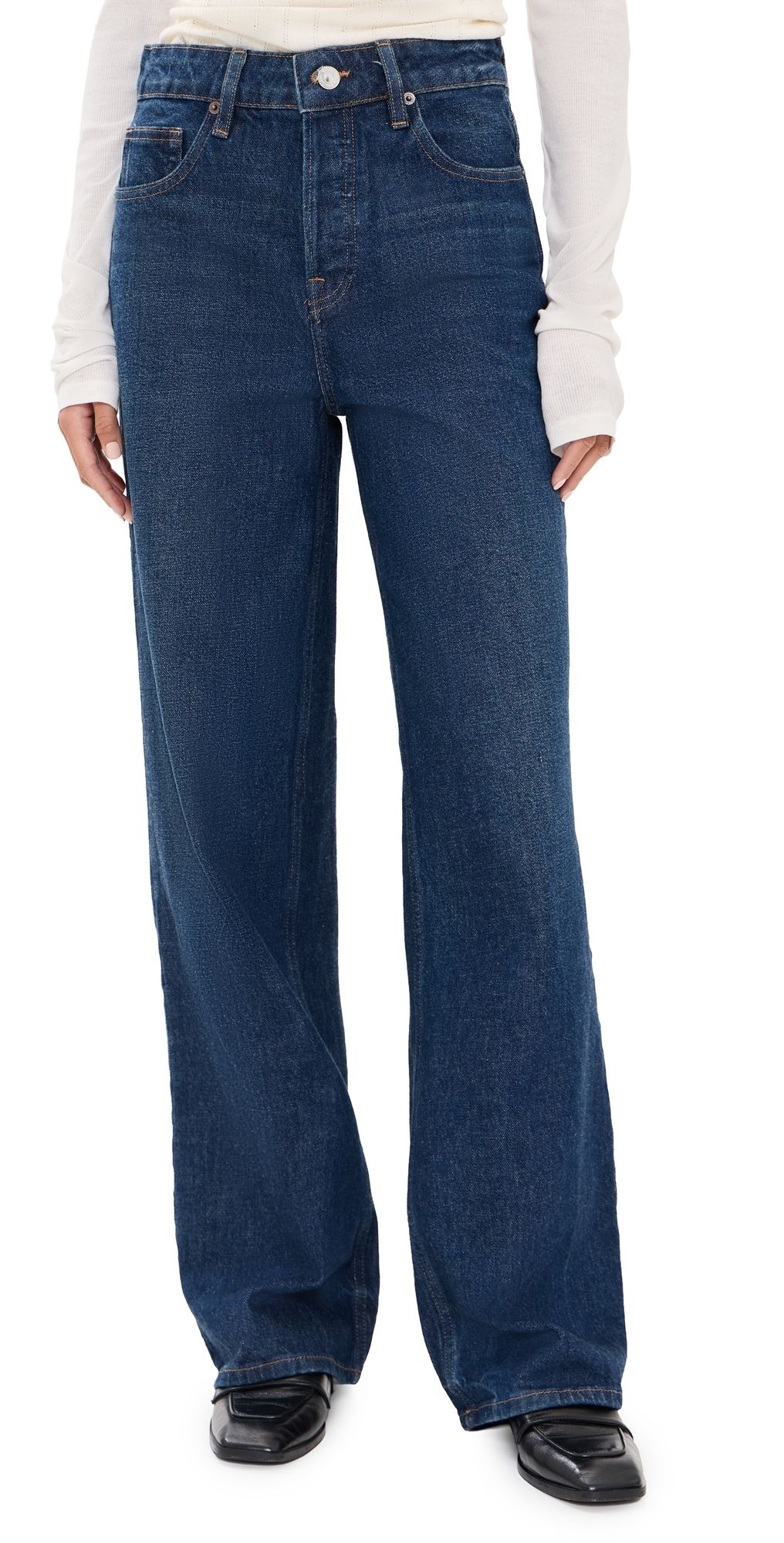 Good American Vintage Wide Jeans Indigo1329 0