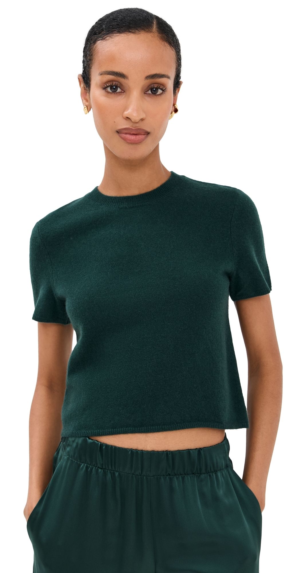 Sablyn Charleston Relaxed Cashmere Crewneck Tee Sacramento XS