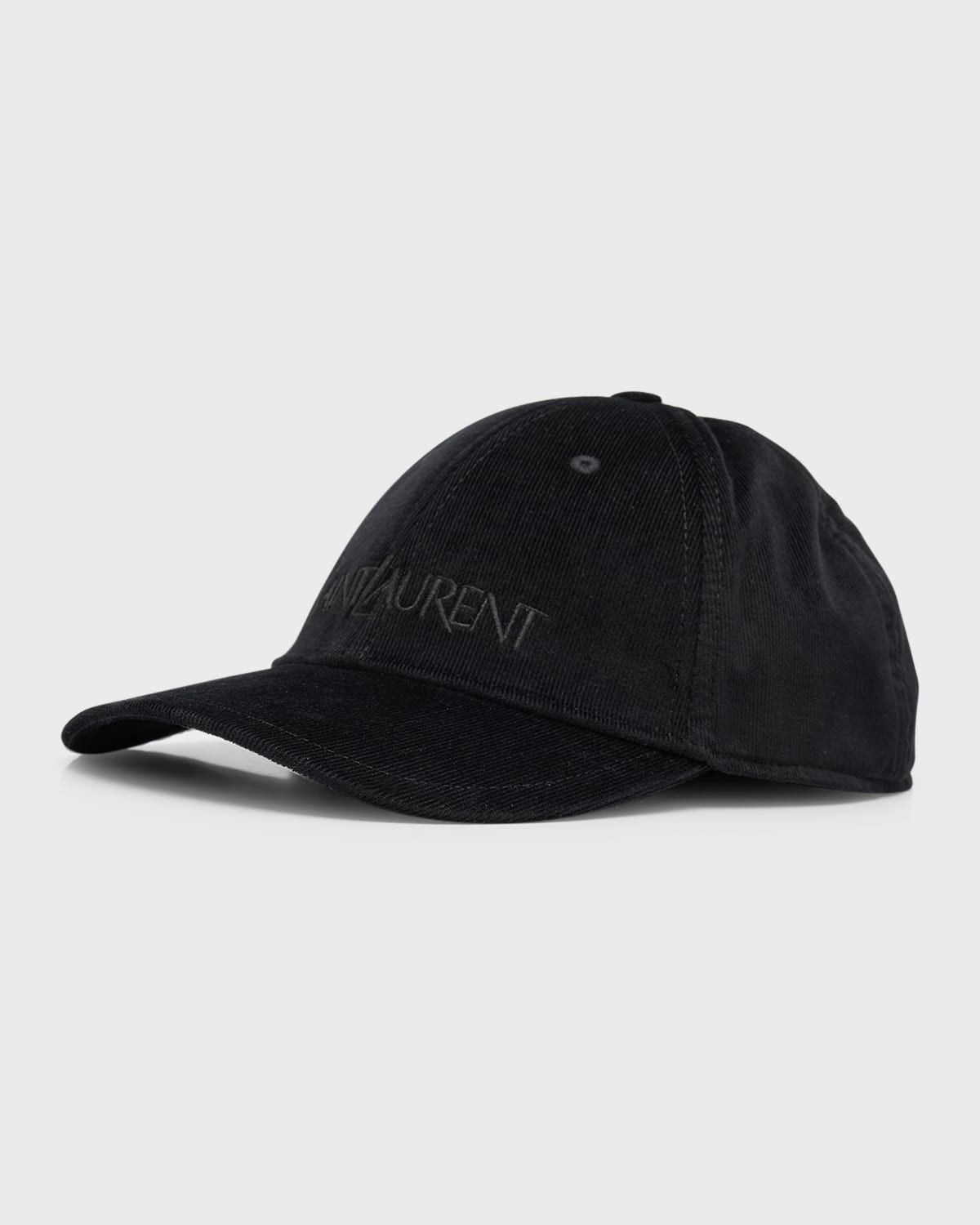 Men & apos;s 6-Panel Corduroy Logo Baseball Cap