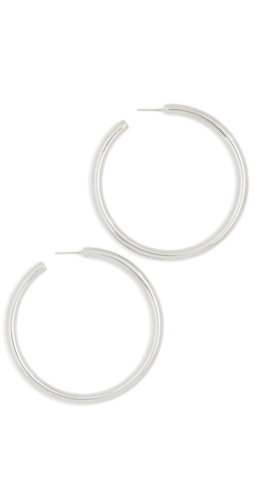 Jennifer Fisher 2 Lilly Hoops Silver One Size