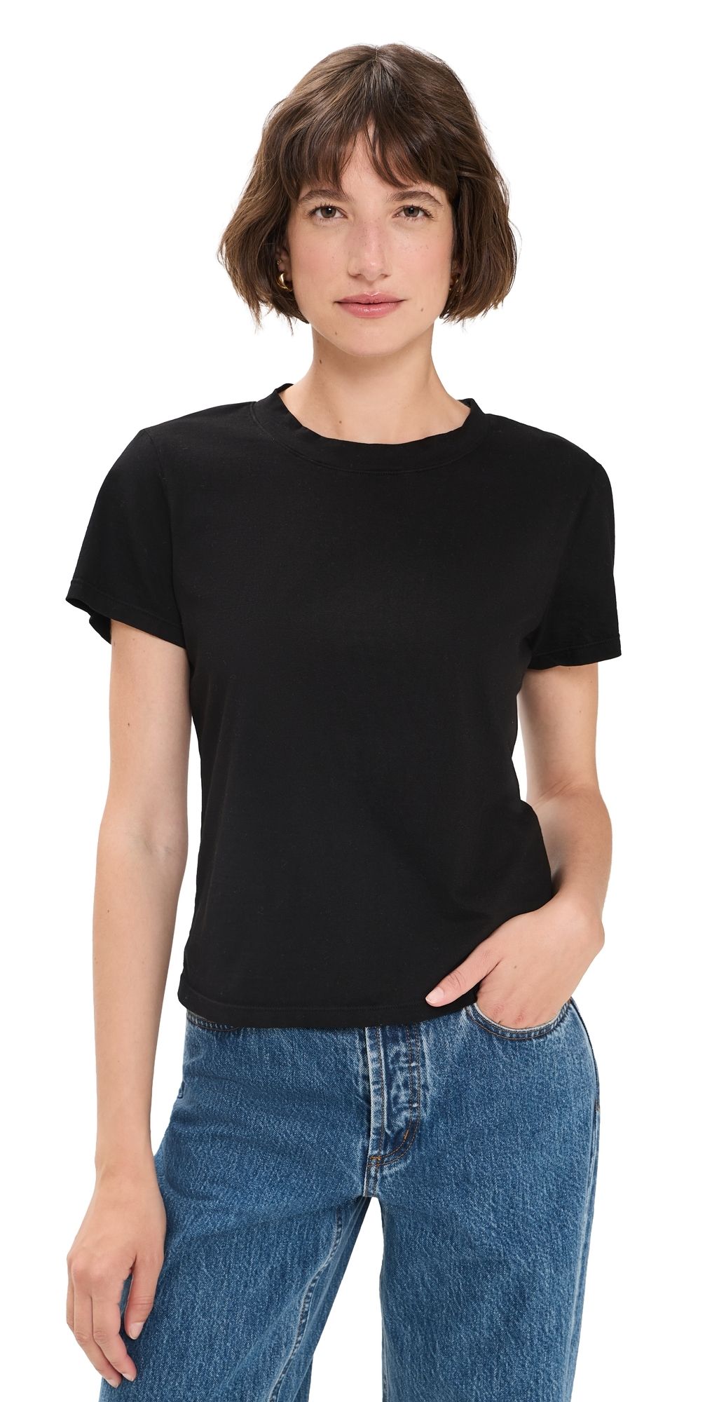 Cotton Citizen The Marseille Tee Jet Black XS