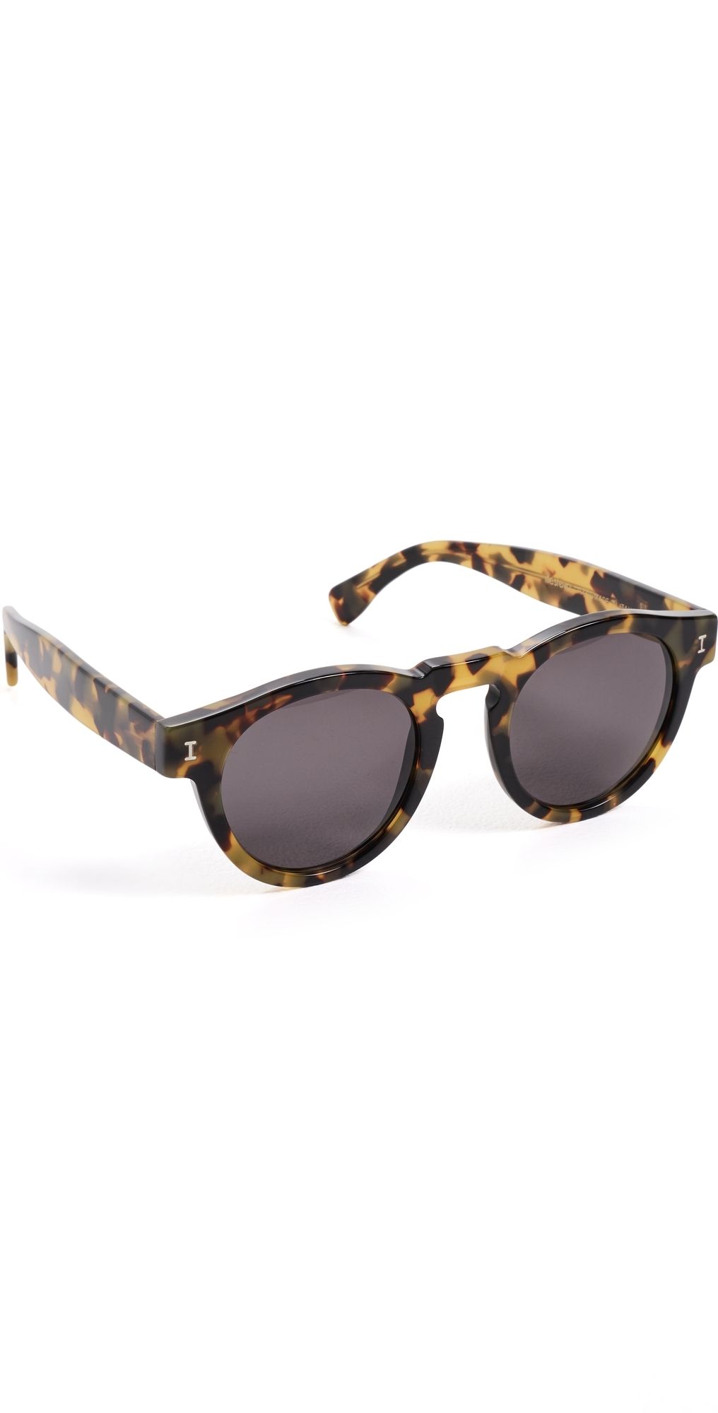 Illesteva Leonard Sunglasses Tortoise One Size