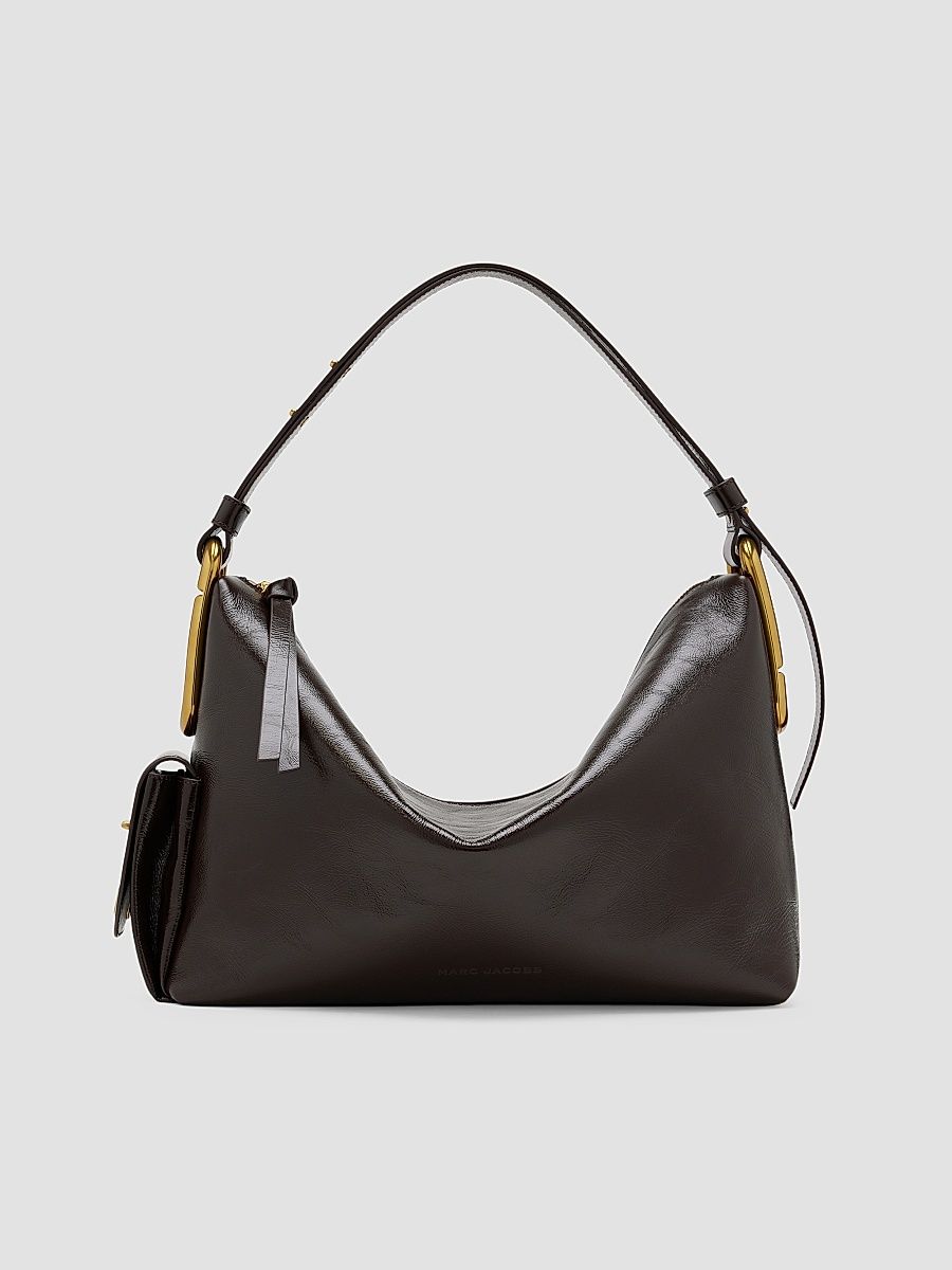 Women's The Juliette Scene Leather Hobo Shoulder Bag - Fondant
