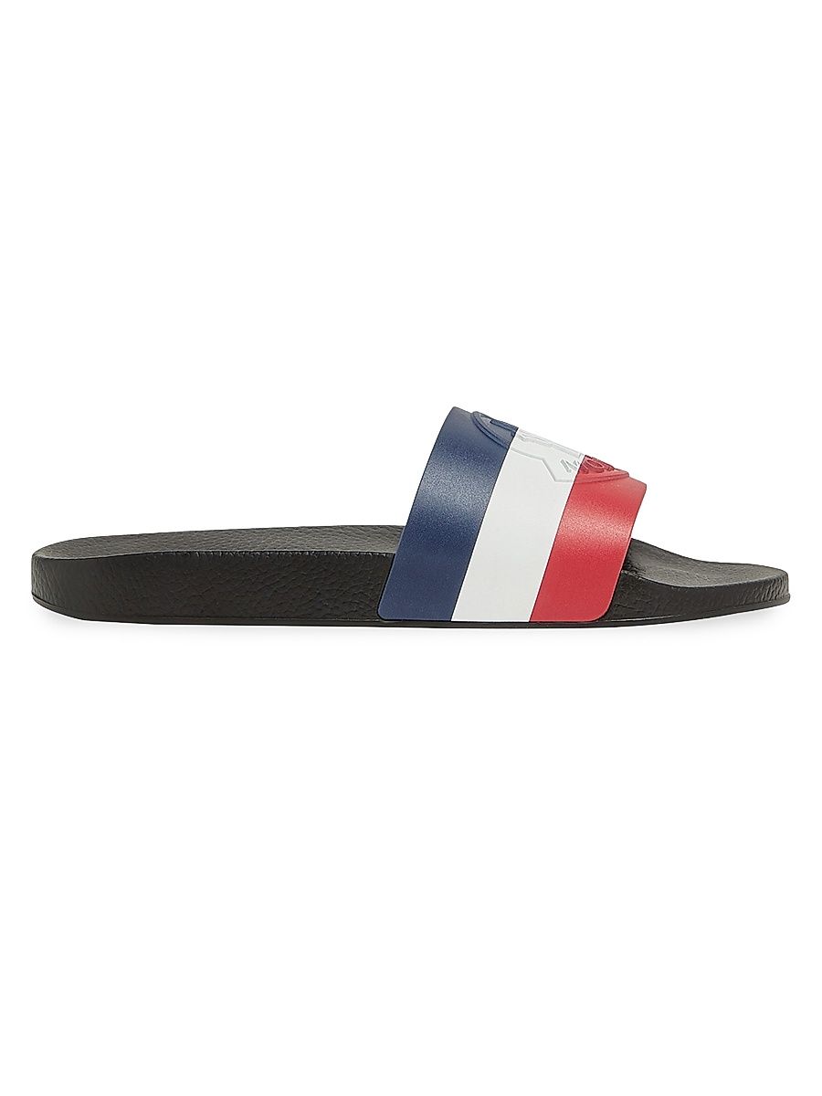 Men's Basile Slides in Rubber - Black - Size 13