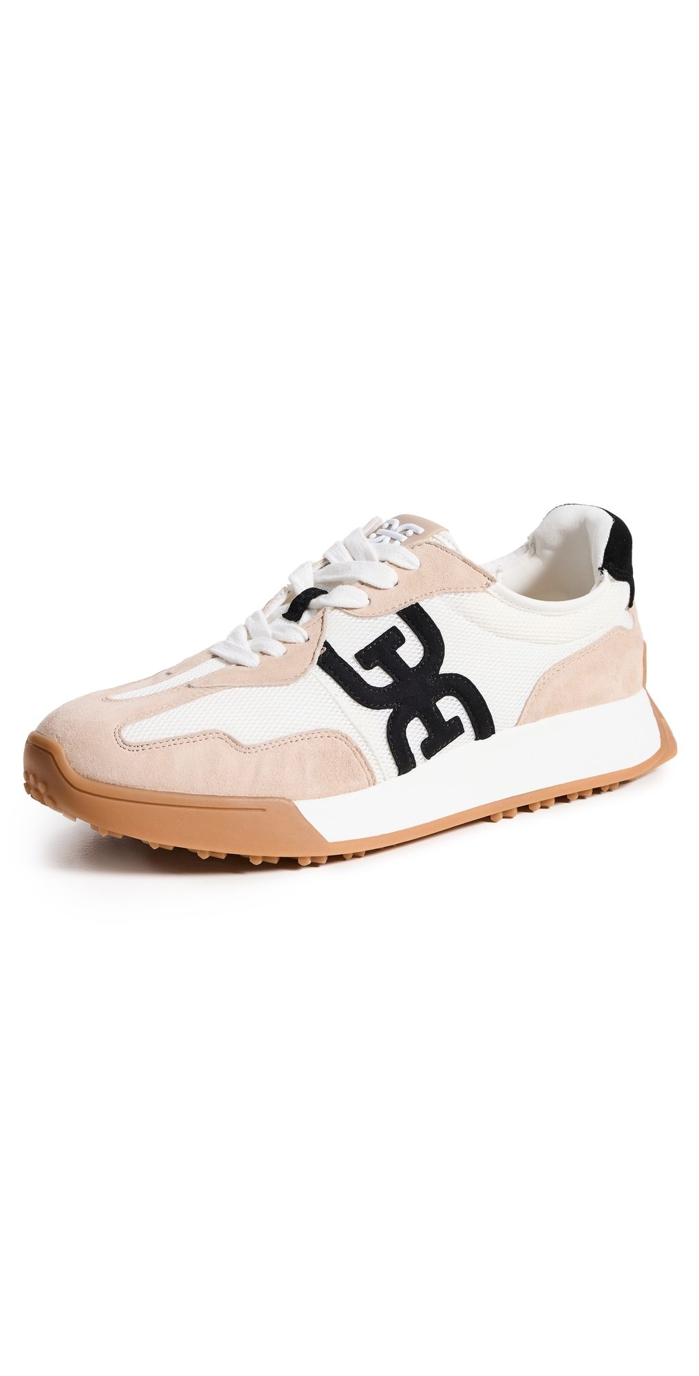 Sam Edelman Langley 3 Sneakers White/Tan/Black 6.5