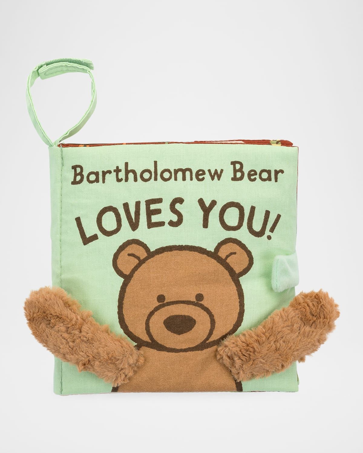 Bartholomew Bear Loves You Fabric Crinkle Book