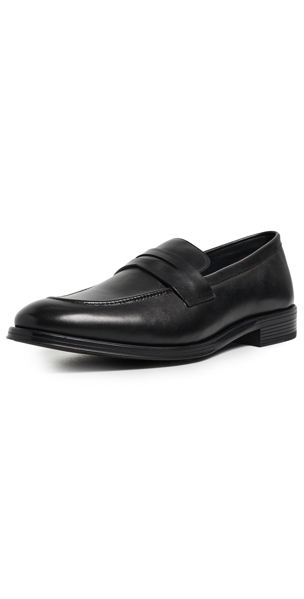 PS Paul Smith Leather Pierce Loafers Black 7