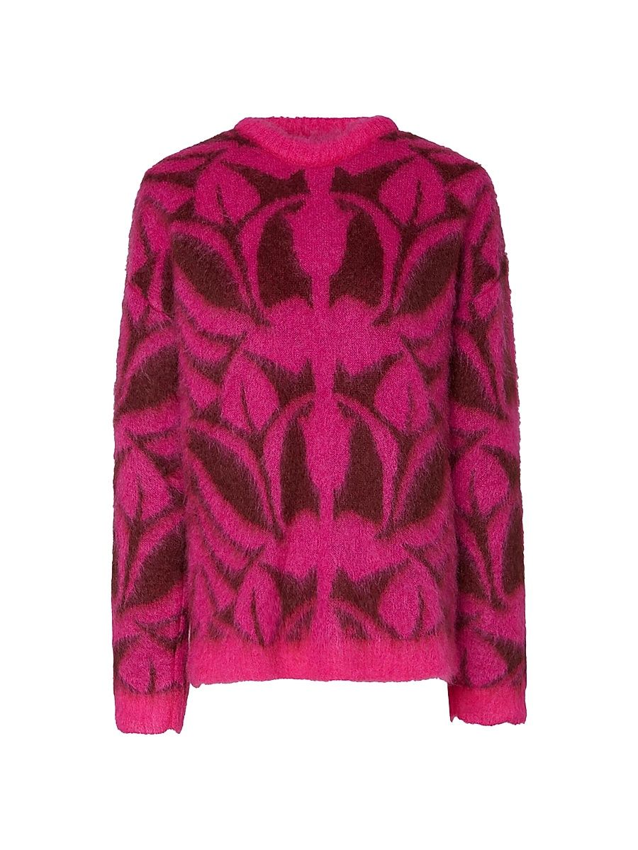 Women's Camden Jumper - Bordeaux Fuchsia - Size XS