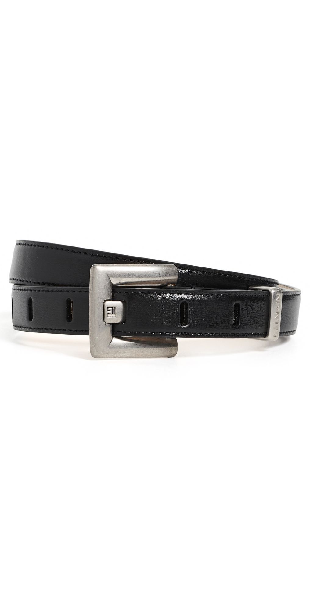 Balmain Anthem Belt Noir 70