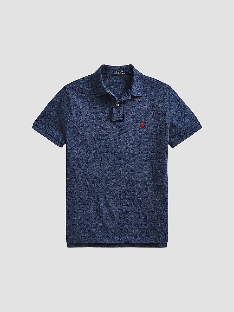 Polo Ralph Lauren Men's Logo Cotton Slim-Fit Polo Shirt - Classic Royal - Size XXL