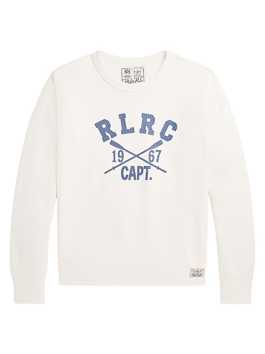 Men's Vintage Fleece Crewneck Sweatshirt - Nevis - Size Medium