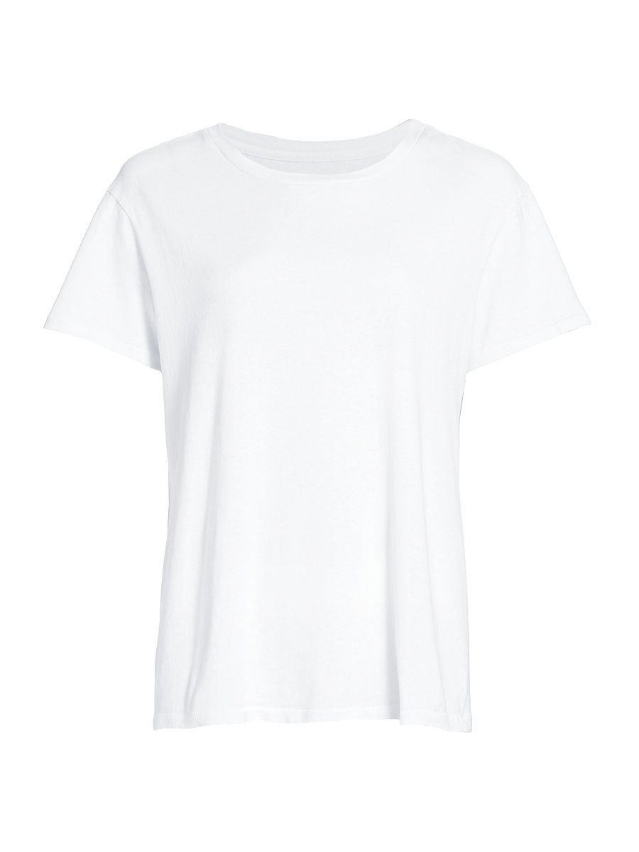Women's Brady Cotton T-Shirt - White - Size XL