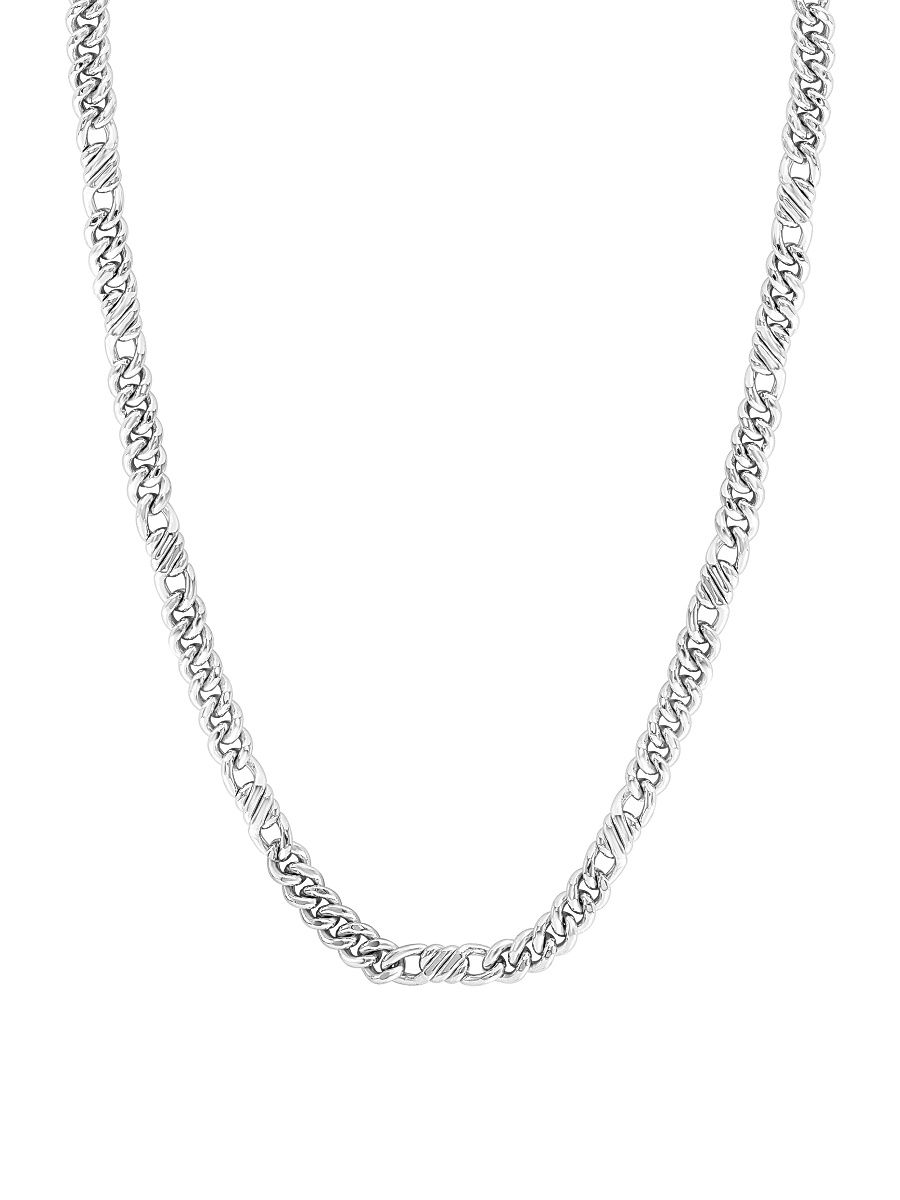 Men's Sterling Silver Chain Necklace - Sterling Silver