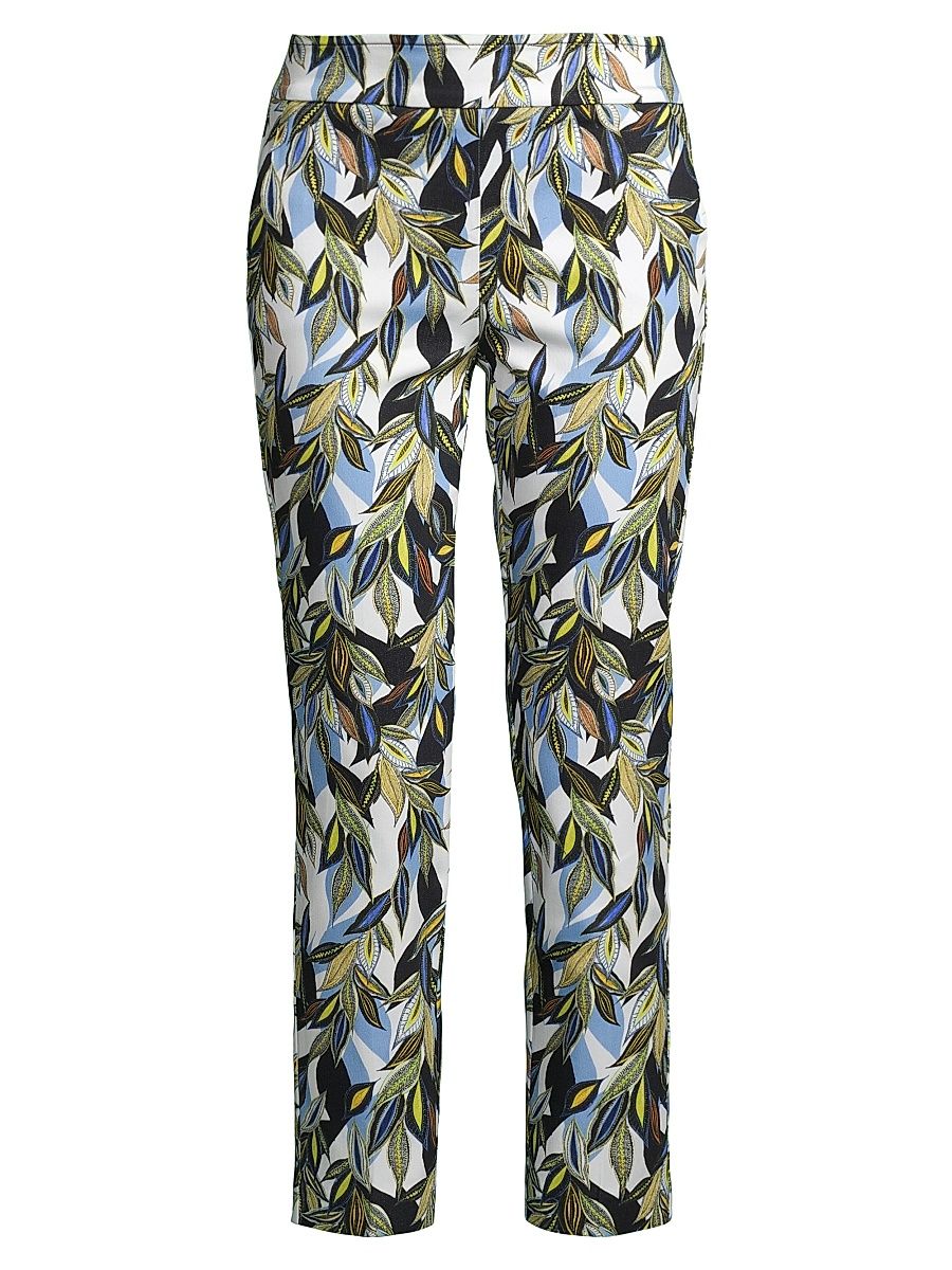 Women's Lulu Leaf Print Pants - Size 4