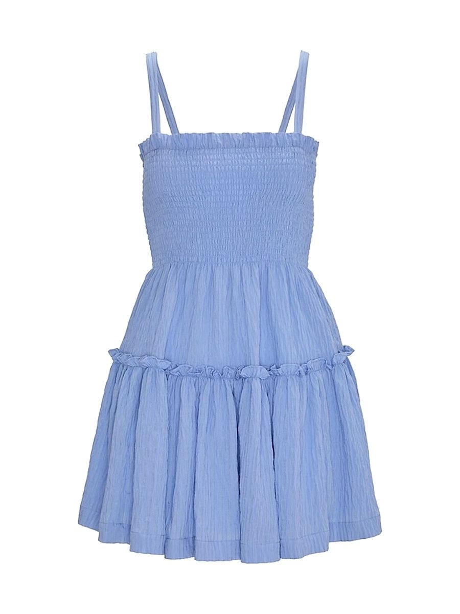 Women's The Seraphina Mini Nap Dress - Bluebird Tonal - Size XXL