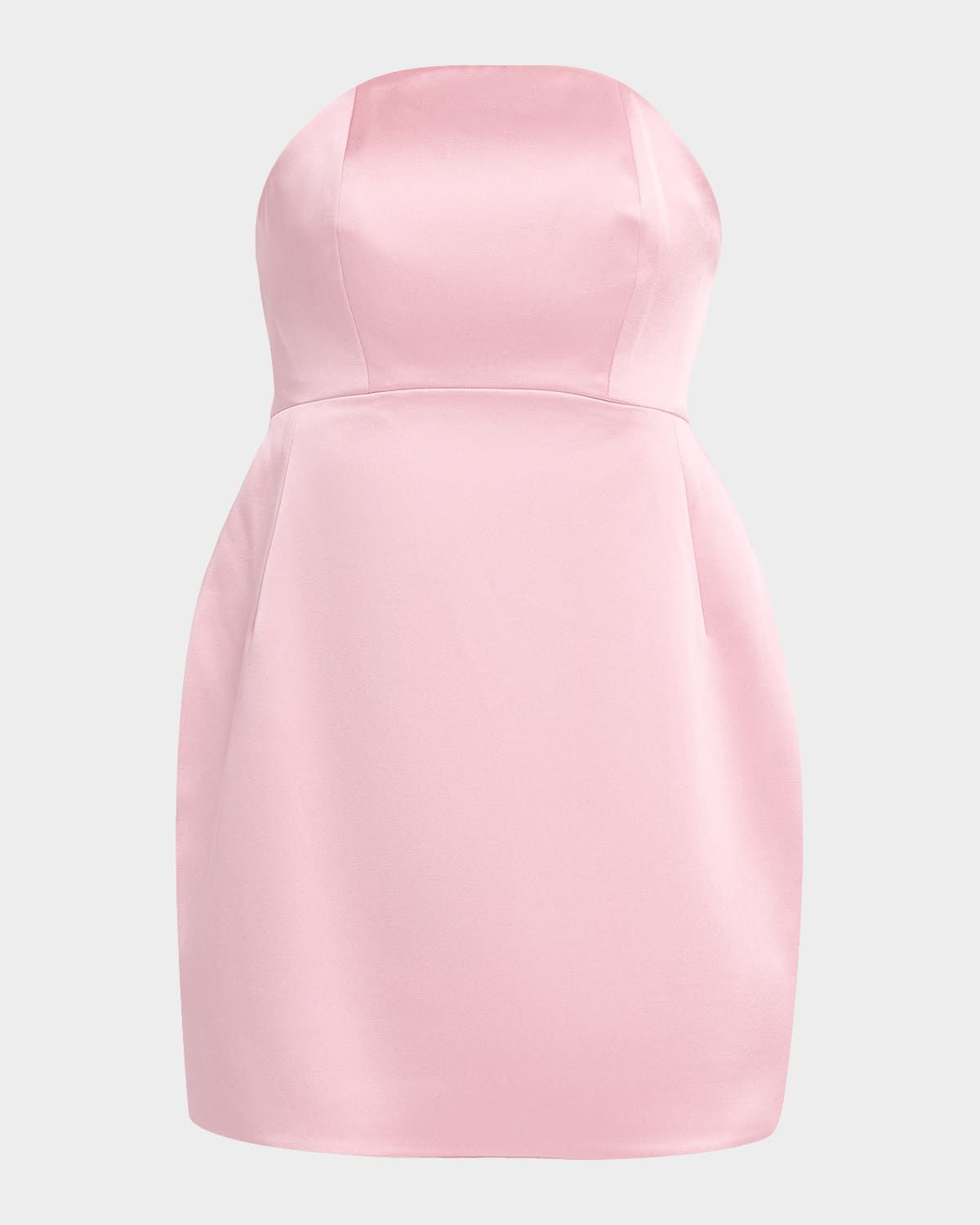 Jaxon Strapless Satin Dress