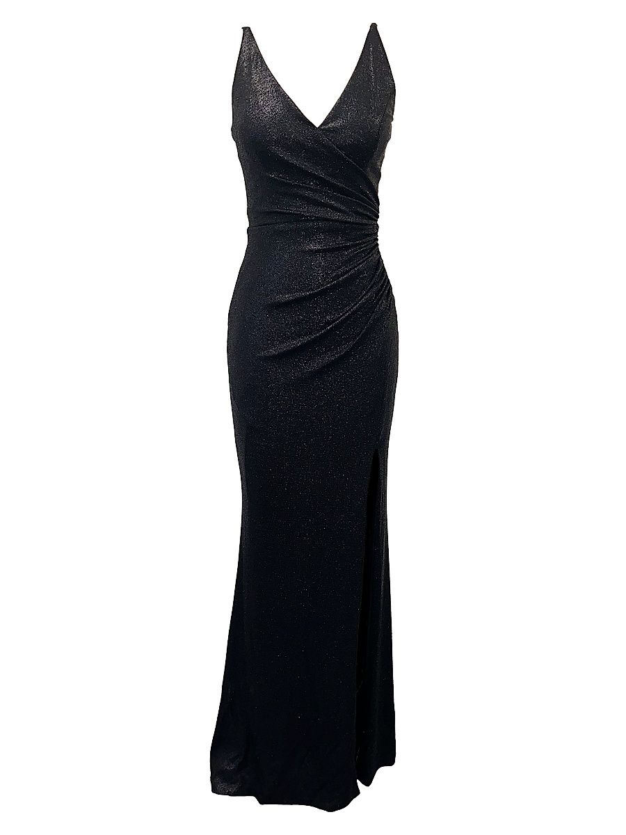 Women's Jordan Jersey Maxi Dress - Black Metallic - Size Large