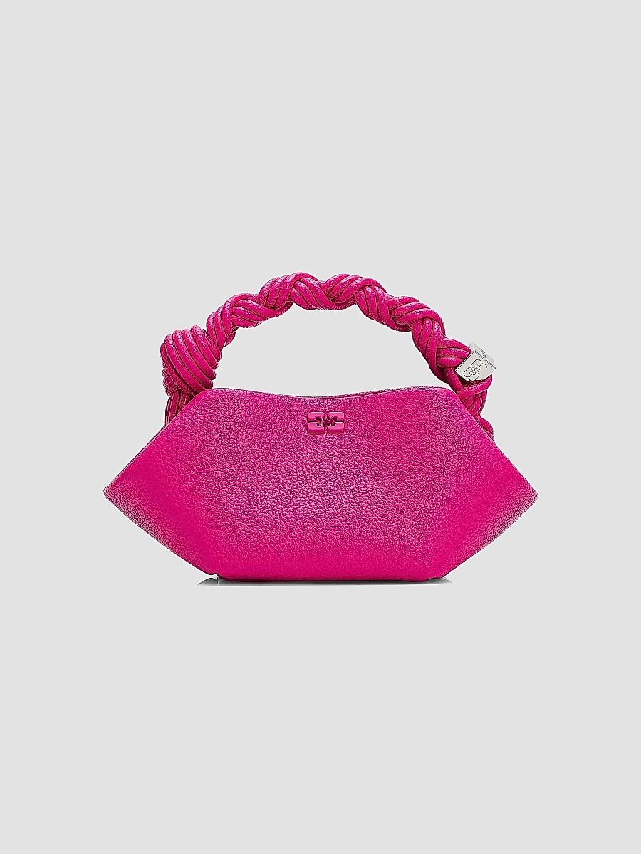 Ganni Women's Mini Bou Crossbody Bag - Cabaret
