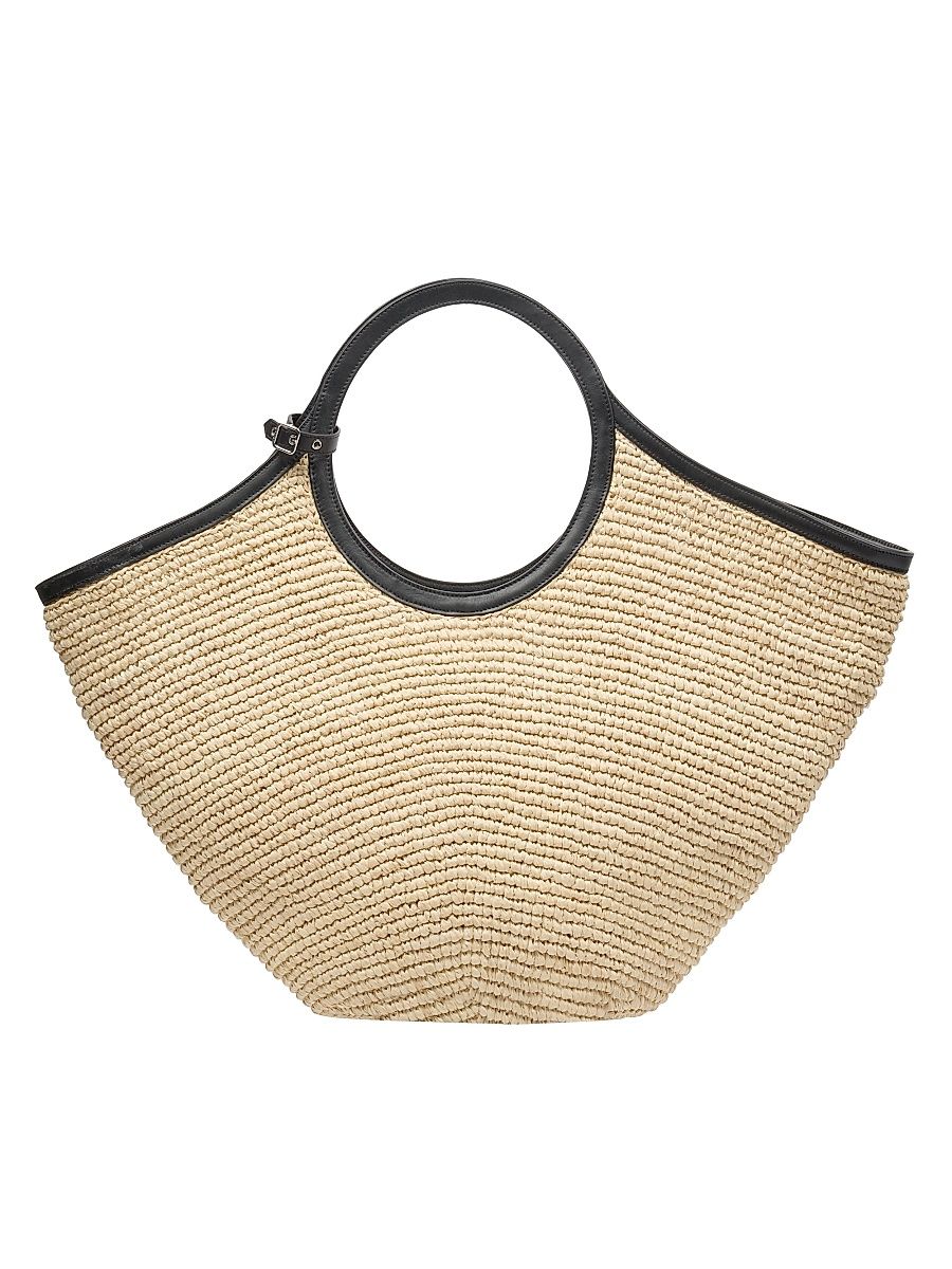 Women's Maxy Holy Raffia Tote Bag - Natural