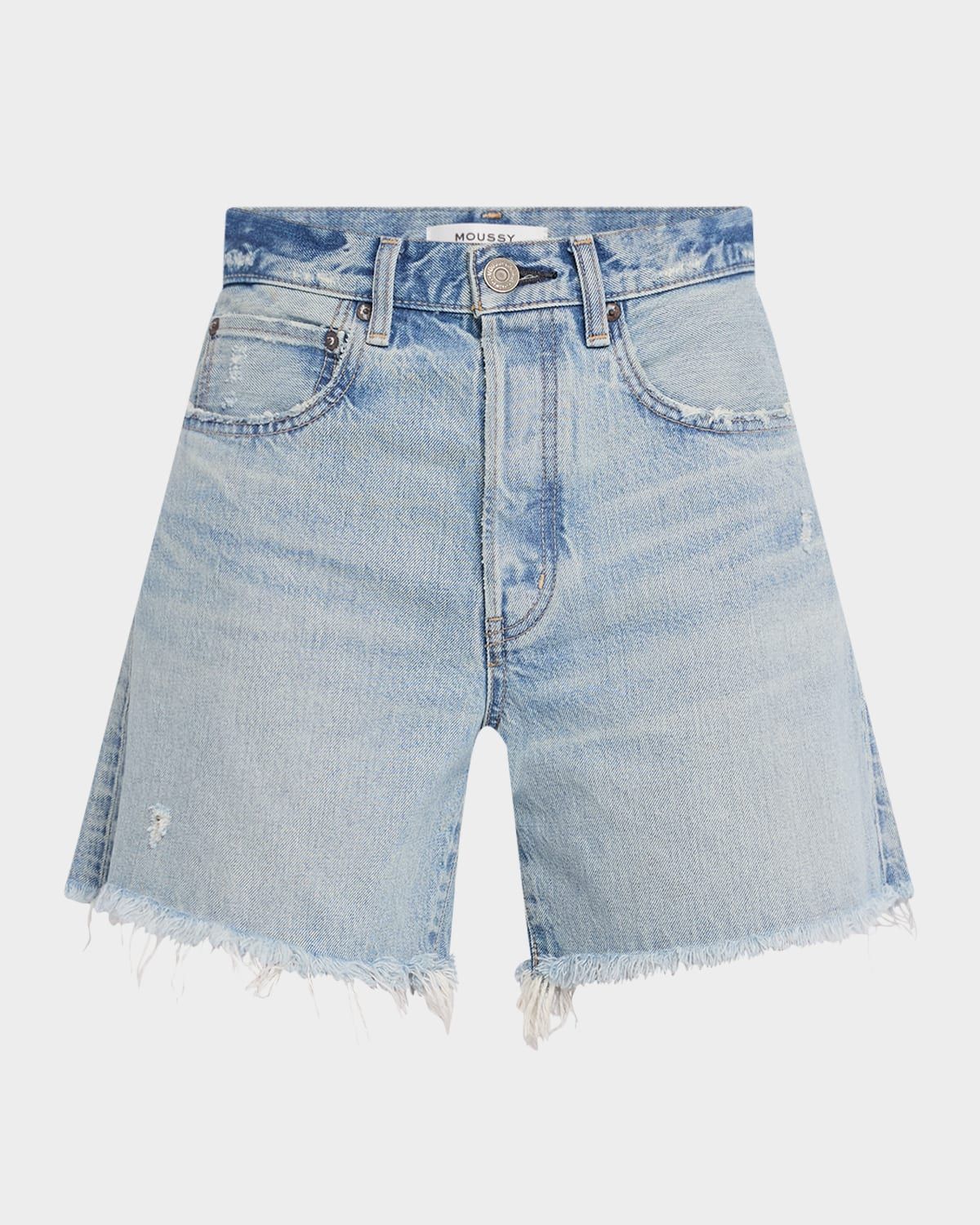 Nolita Frayed Denim Shorts