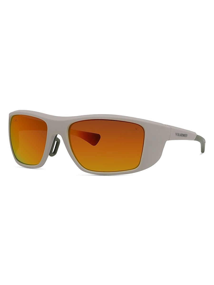 Men's Outdoor-Racing 60MM Oversized Sunglasses - Shiny Beige Roviex
