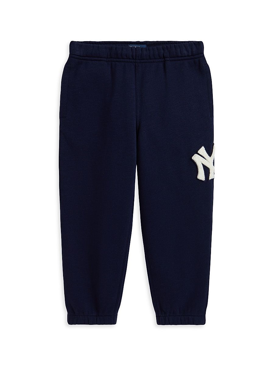 Little Boy's & Boy's New York Yankees Vintage Fleece Sweatpants - Cruise Navy - Size 18