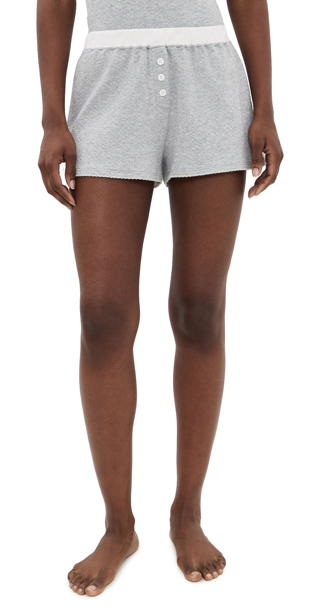 Cozyland by Morgan Lane Tate Shorts Heather Grey P