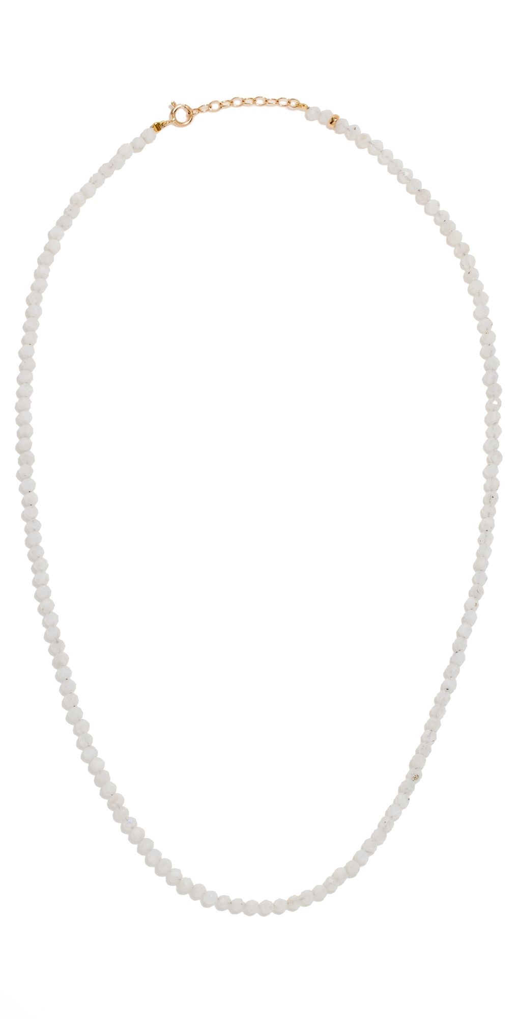 JIA JIA June Moonstone Beaded Necklace Moonstone One Size
