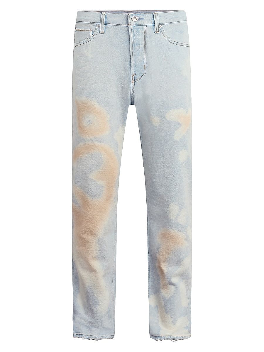 Men's Wes Classic Bleached Cloud Straight-Leg Jeans - Bleached Cloud - Size 29