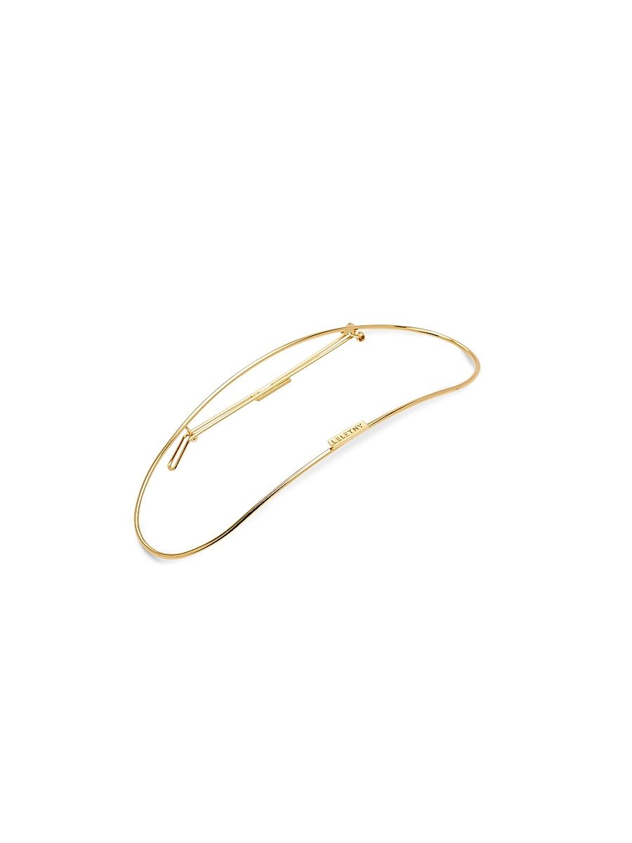 Women's Vera Goldtone Stainless Steel Barrette - Gold