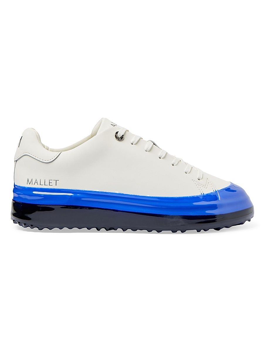 Men's GRFTR Lite Double Dip Sneakers - White Blue - Size 11