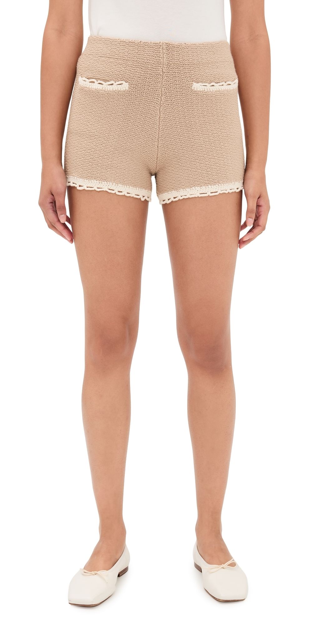 POSSE Willow Shorts Taupe XL