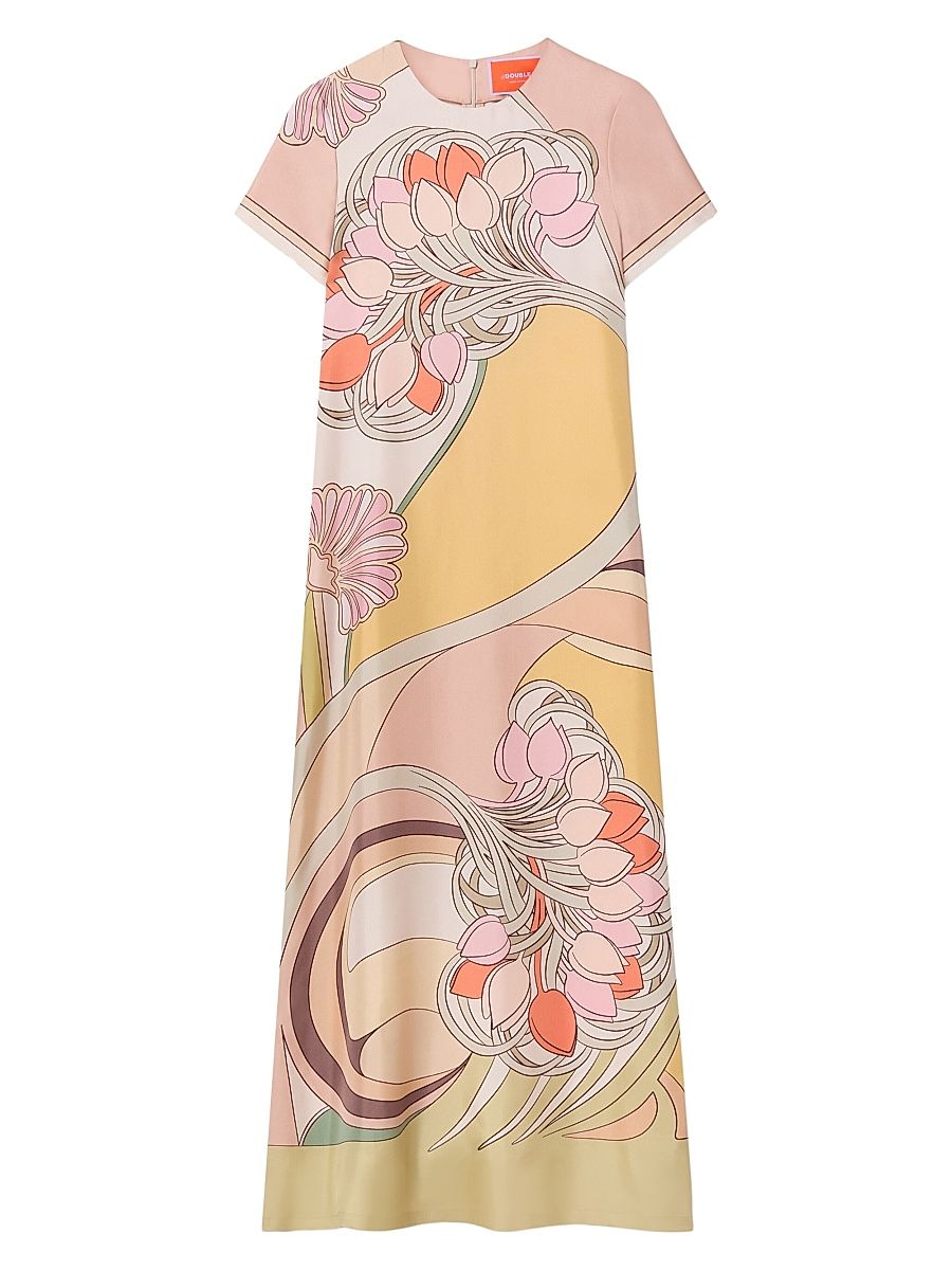 Women's Swing Dress - Tulip Pale Pink - Size XXL