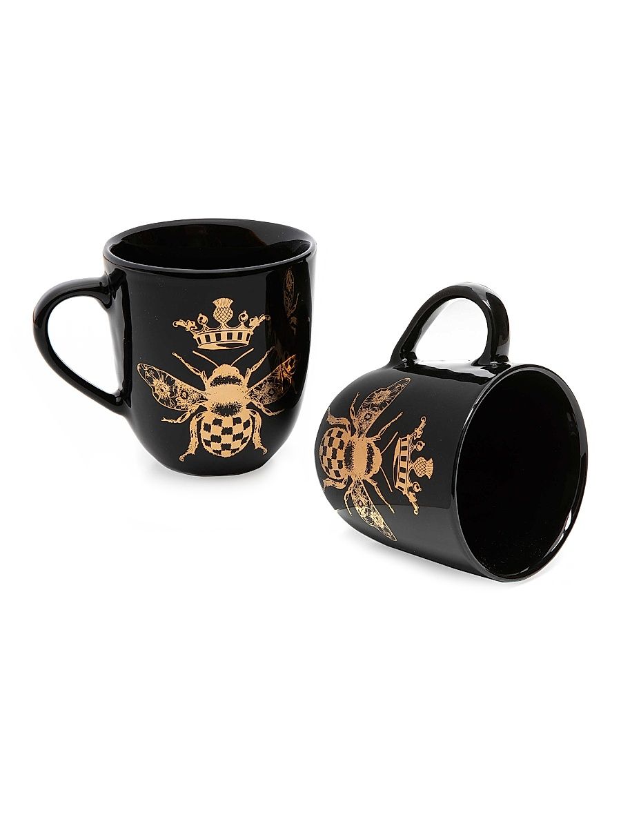 Queen Bee 2-Piece Mug Set