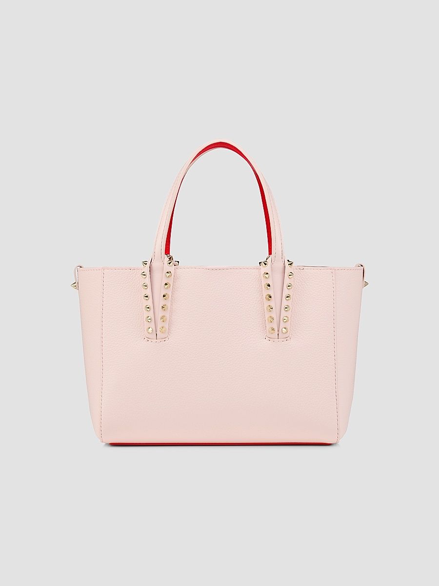 Christian Louboutin Women's Cabata Mini Leather Tote Bag - Poupe