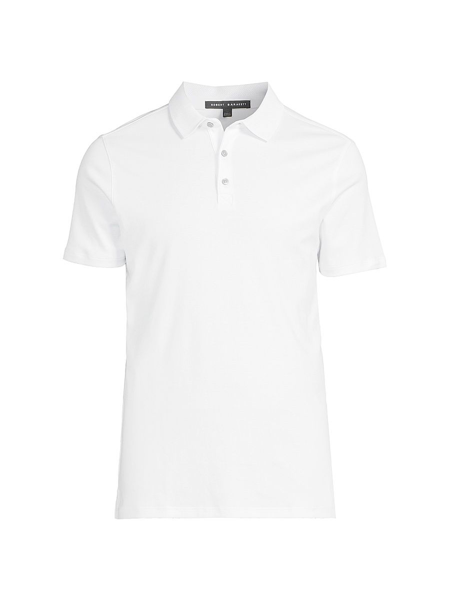 Men's Georgia Polo Shirt - White - Size XL