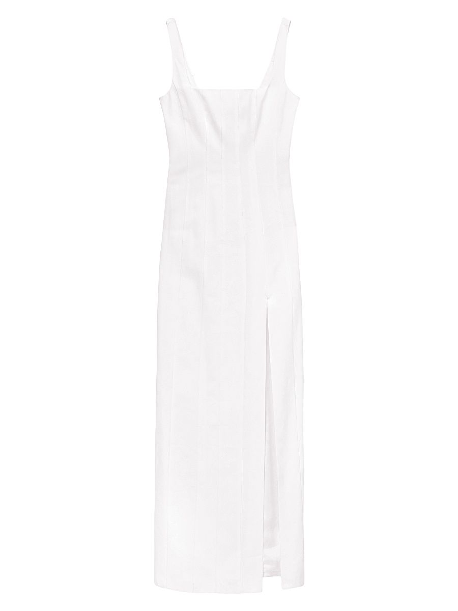 Women's Portrait Maxi Dress - White - Size 2