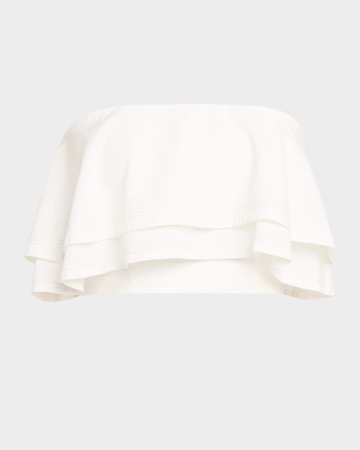 Poppy Strapless Ruffle Top