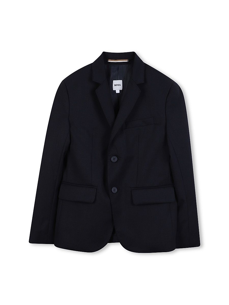 BOSS Boy's Little Boy's & Boy's Ceremony Jacket - Electric Blue - Size 10