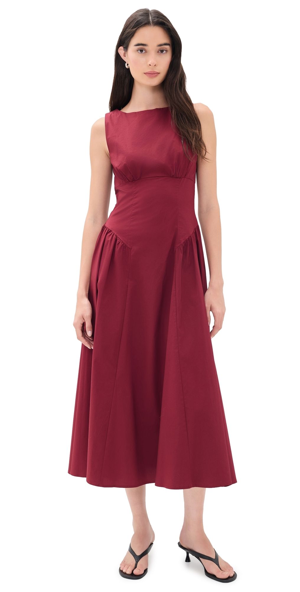 STAUD Gwen Dress Carmino 6
