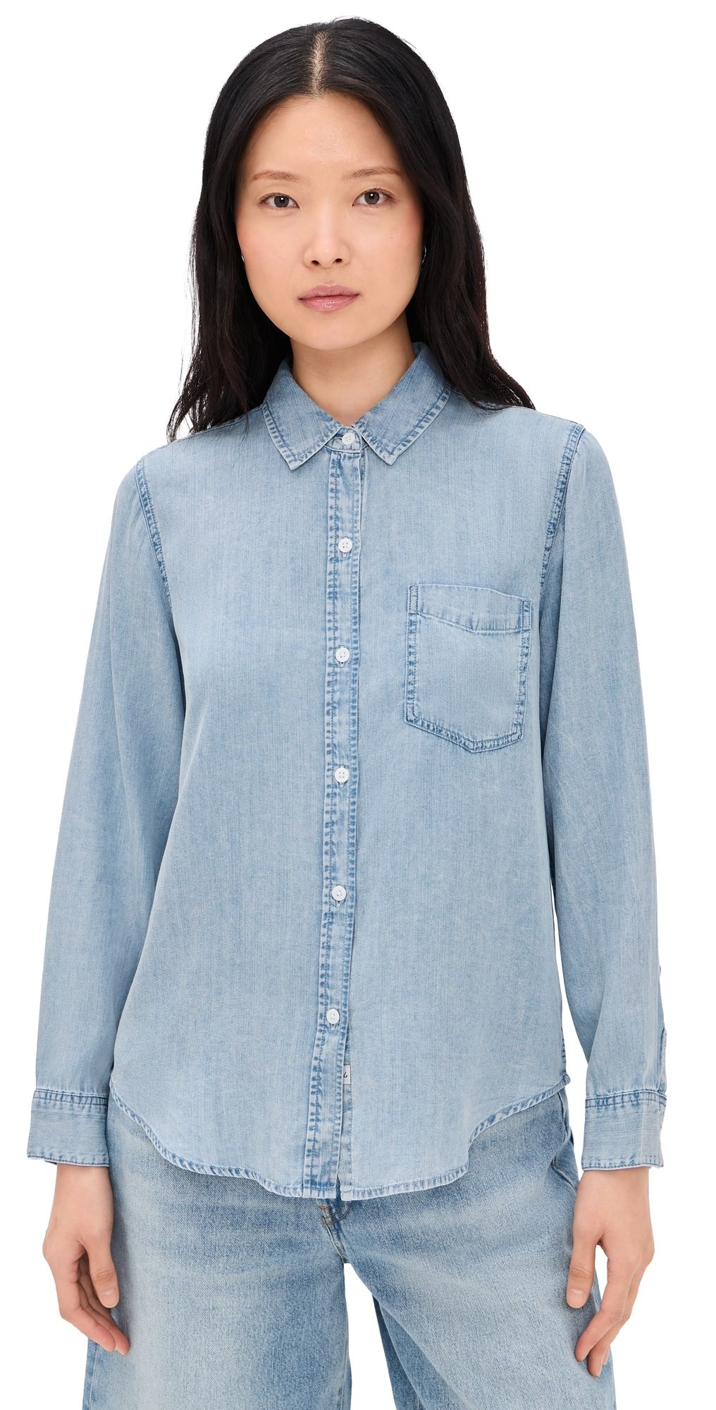RAILS Ingrid Shirt Med Vintage Cloud Wash L