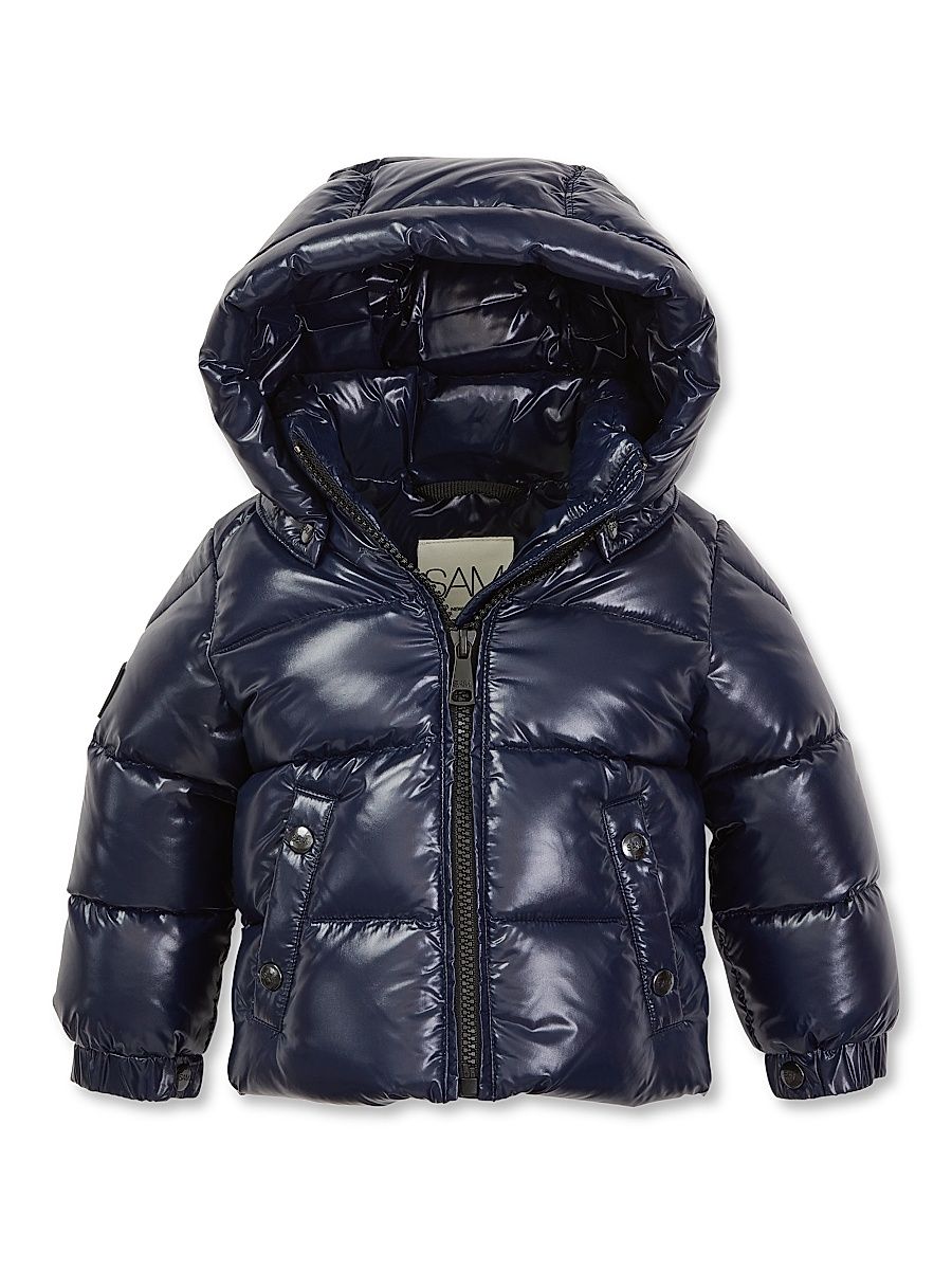 Baby's Snowflurry Puffer Jacket - Dark Marine - Size 12 Months