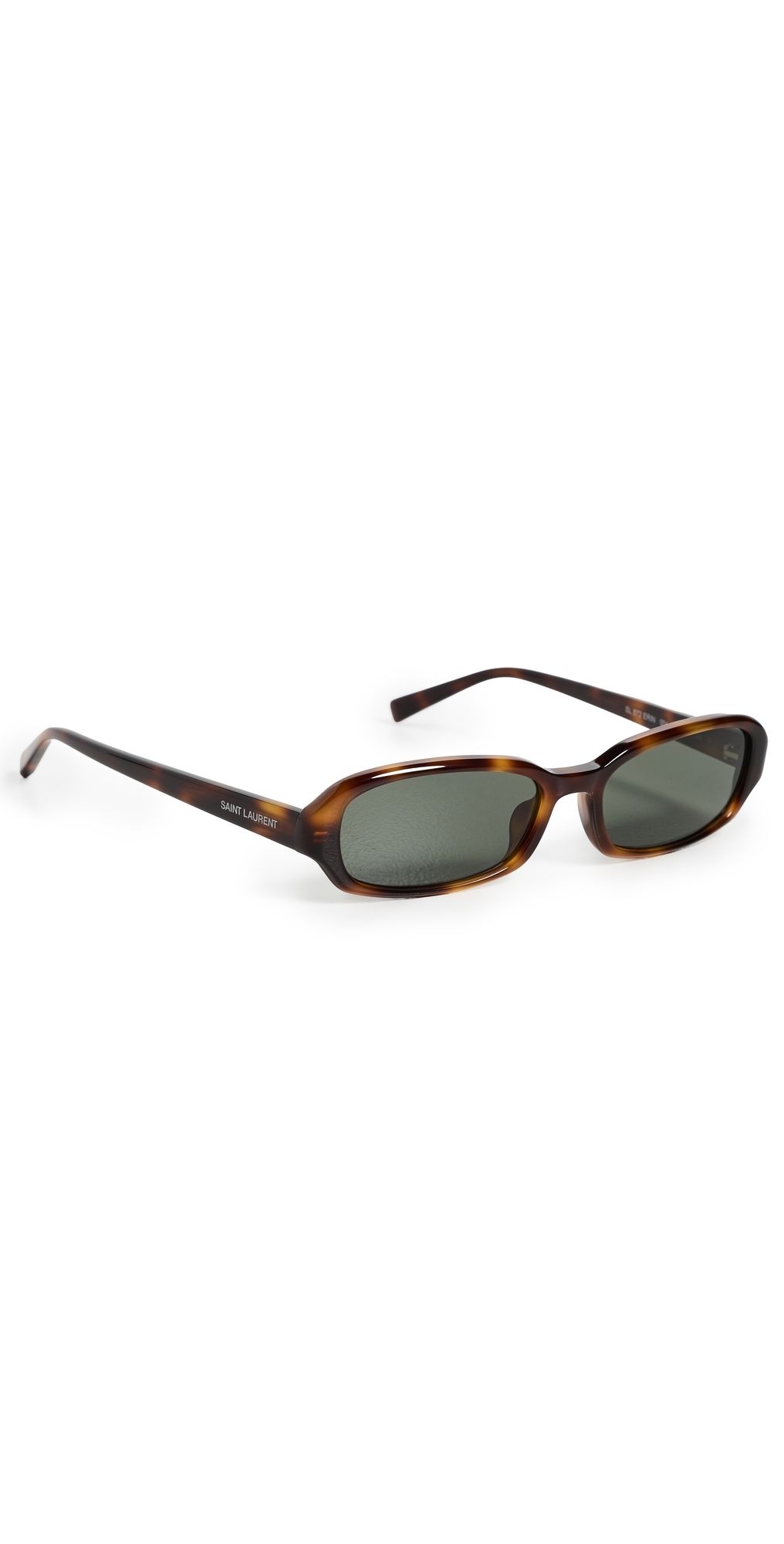 Saint Laurent SL 872 Erin Sunglasses Havana-Havana-Grey One Size