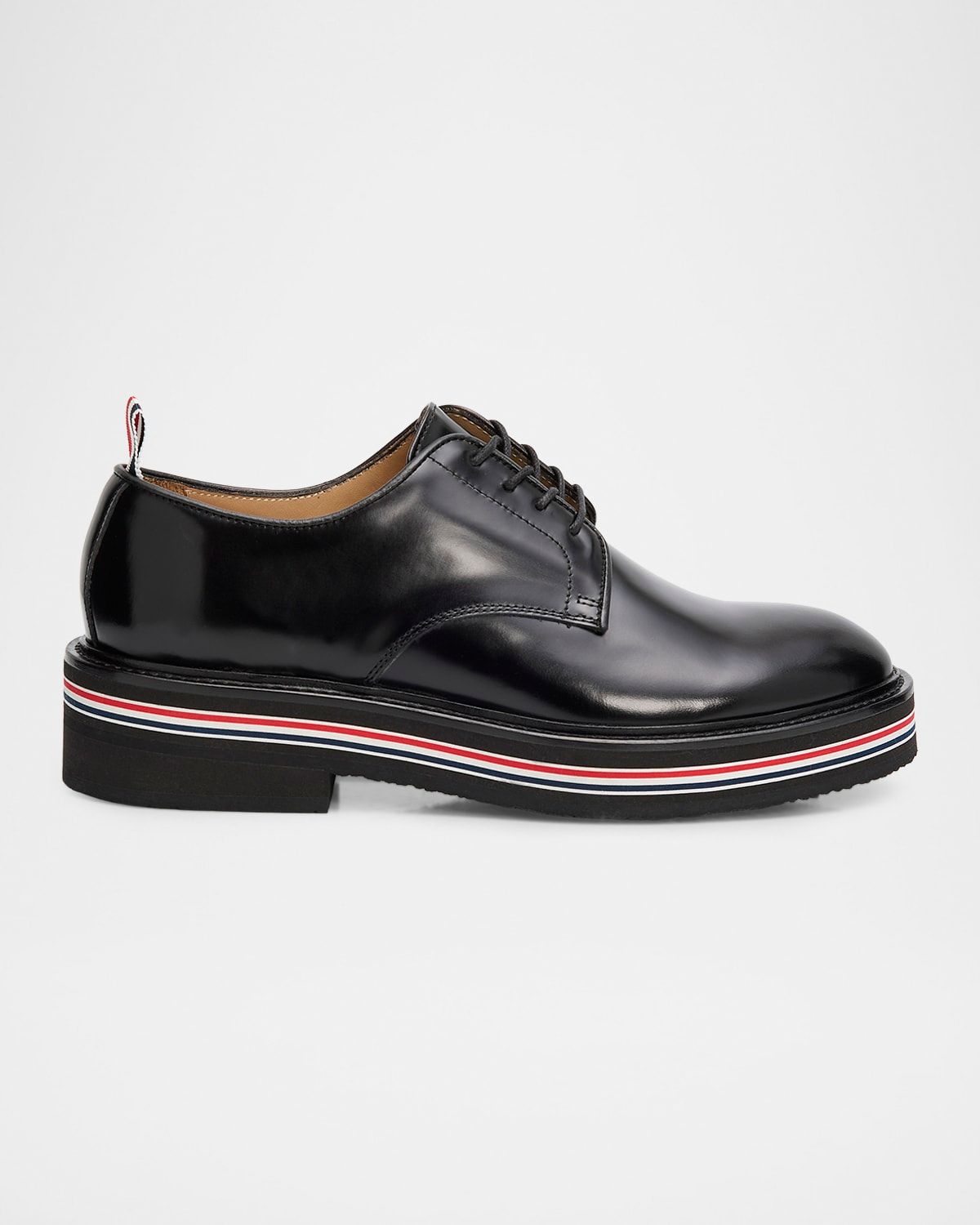 Uniform Leather Derby Shoes