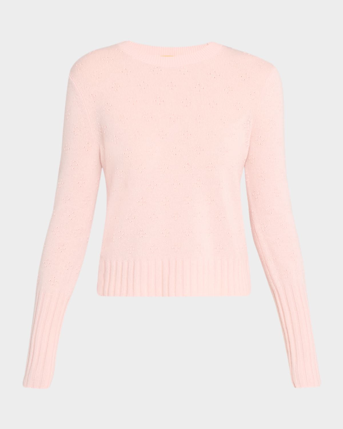 Compass Shrunken Cashmere Sweater