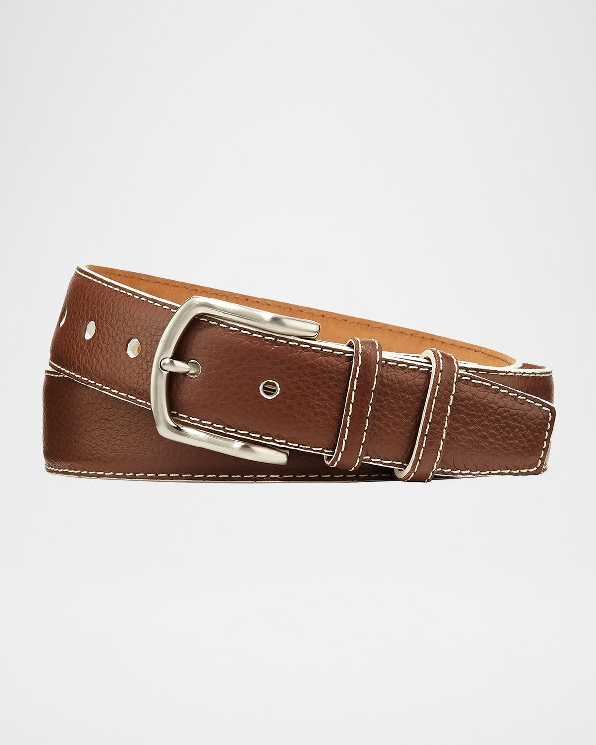 Men & apos;s South Beach Pebbled Leather Belt