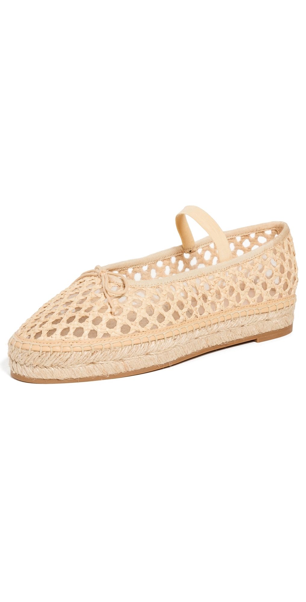 Loeffler Randall Kayla Soft Ballet Espadrilles Natural 11