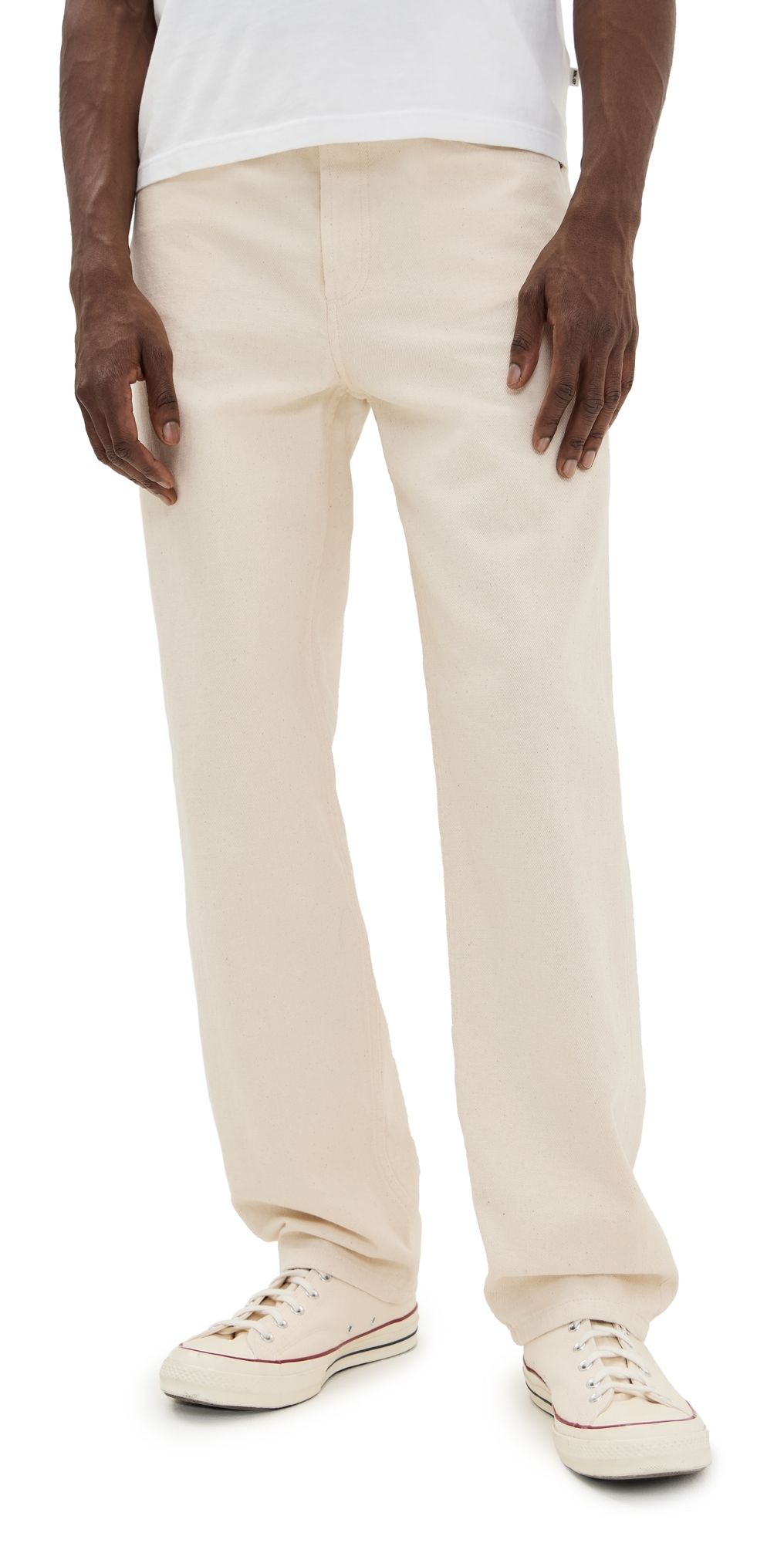 A. P.C. Fairfax Relaxed Jeans Aad Ecru 33