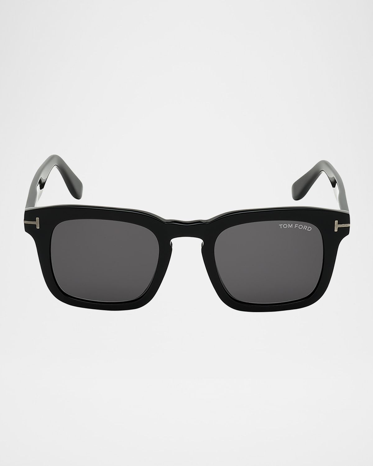 Men & apos;s Dax Square Solid Acetate Sunglasses